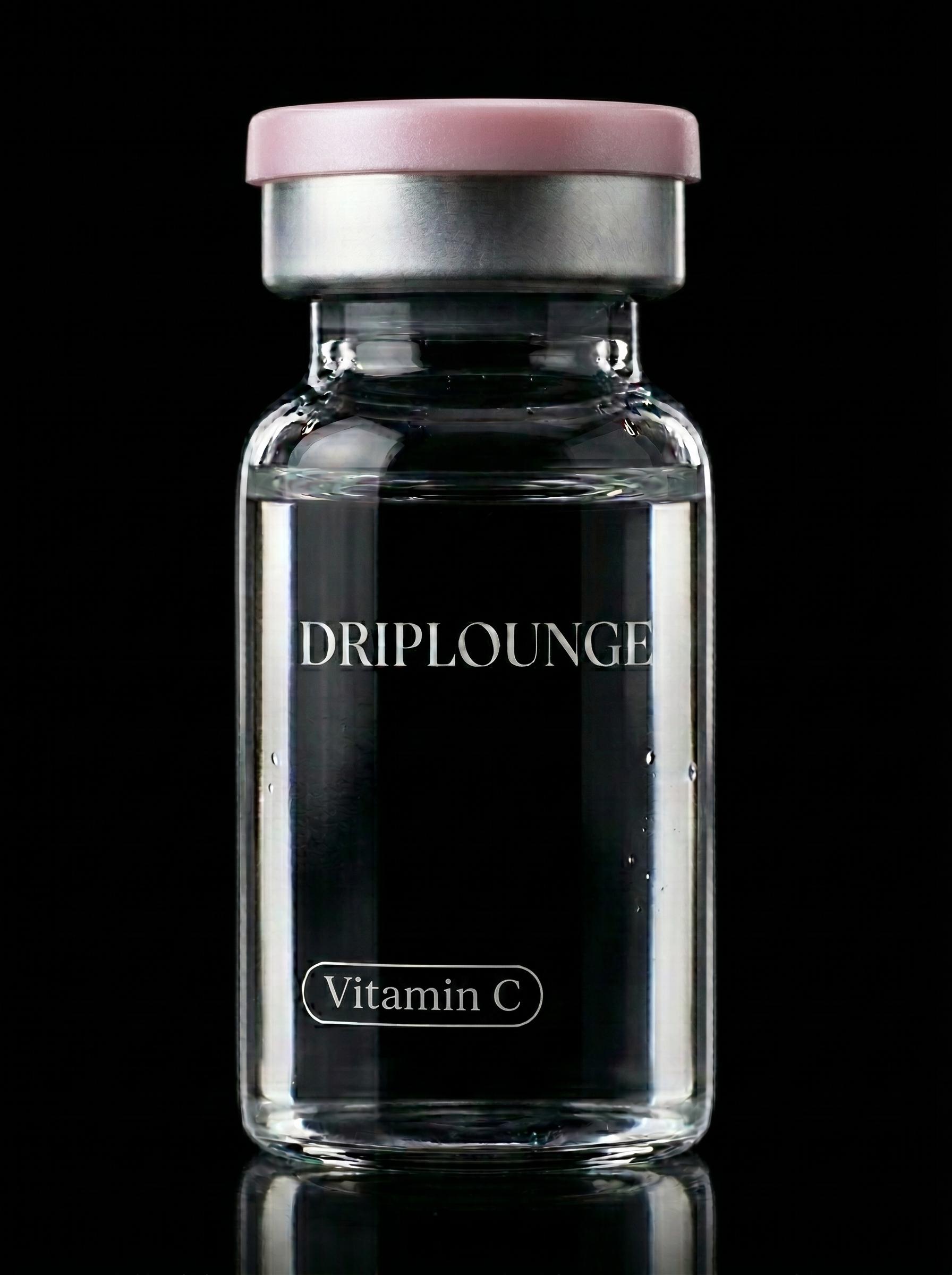 Vitamin C injection vial