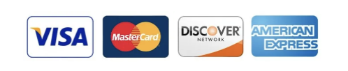 Accepted payment cards